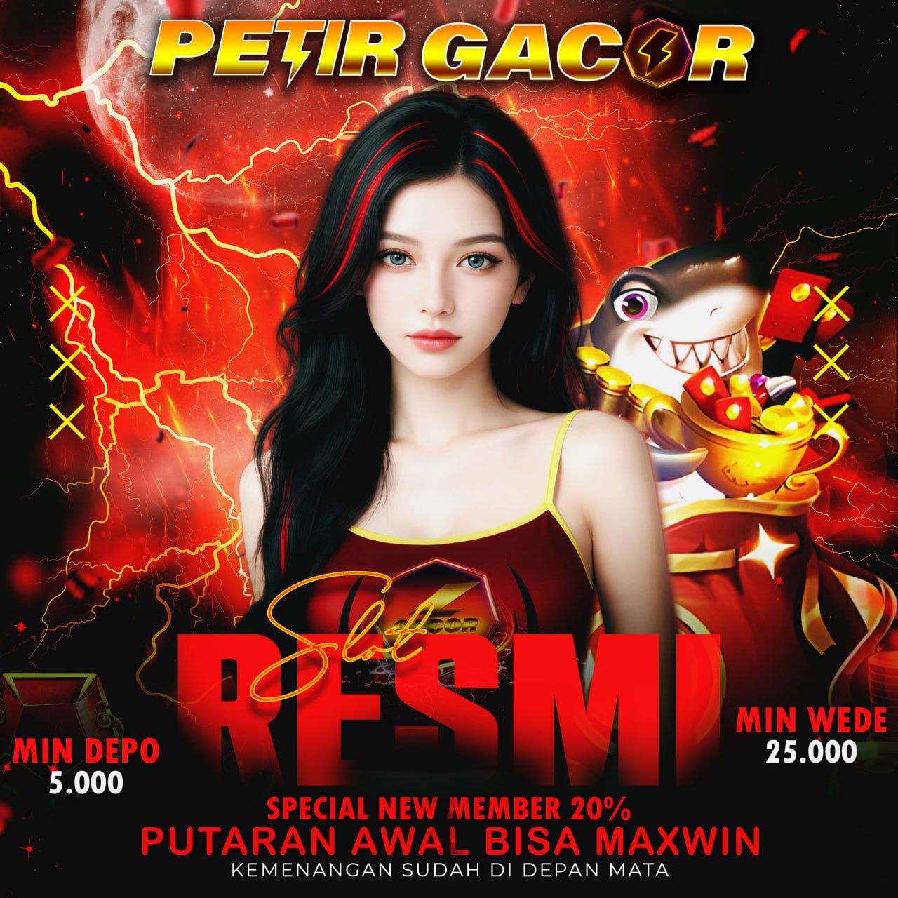 PETIRGACOR  : Link Resmi Situs Slot Deposit 1000 & Akses Alternatif Login Petirgacor Terbaru