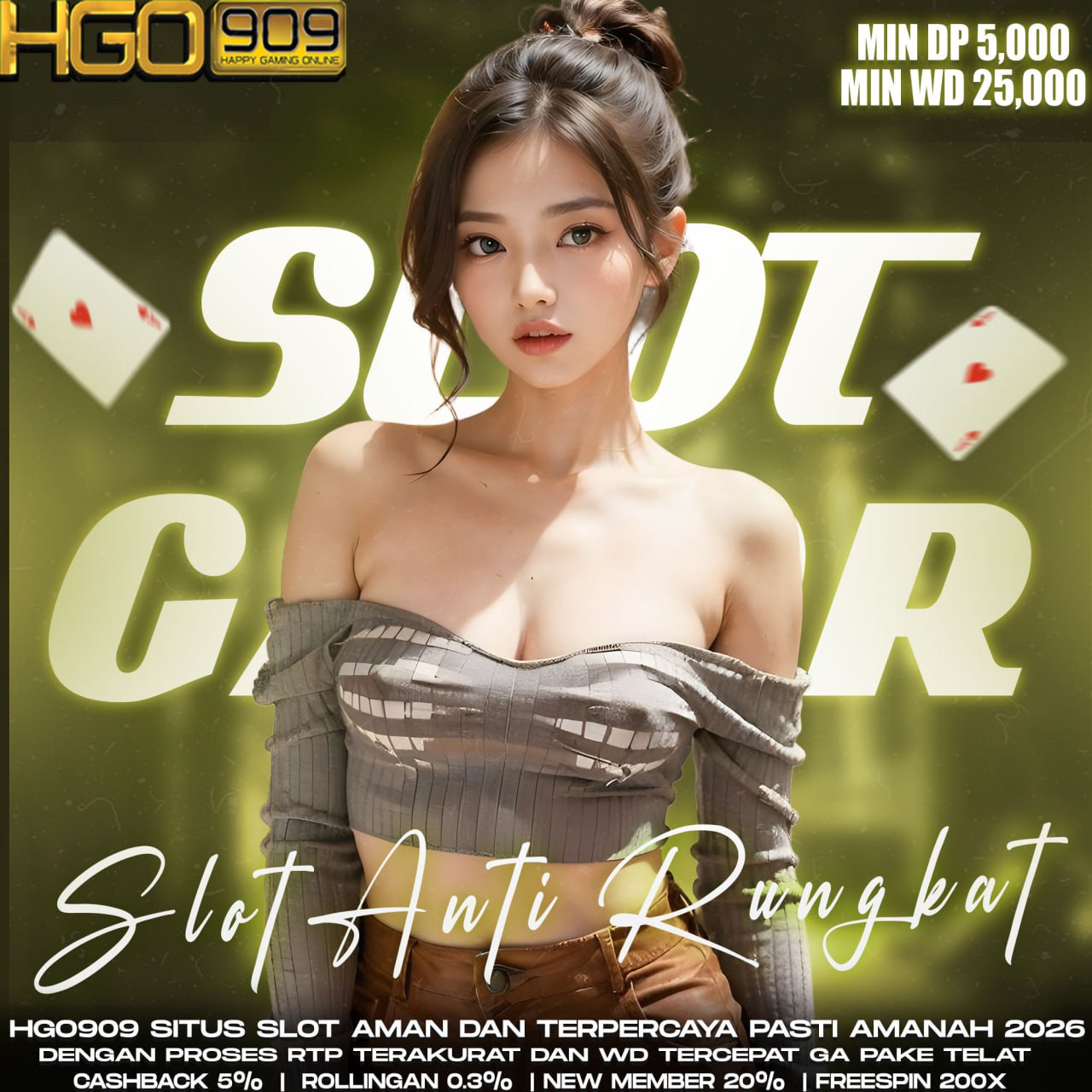 HGO909 : Situs Slot Modal Receh 1000 Link Alternatif Bandar Slot Resmi & Amanah image 1